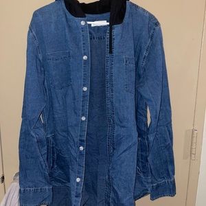 PACsun hooded button up